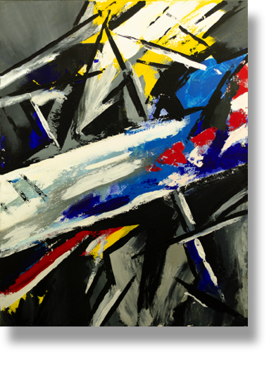 "Abstracte compositie 1 1997"
Acryl on canvas
80 x 100 cm "Abstracte compositie 1 1997"
Acryl on canvas
80 x 100 cm